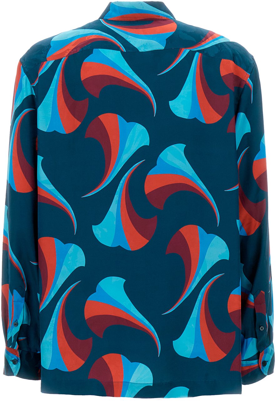 Etro Etro Printed silk shirt Divers