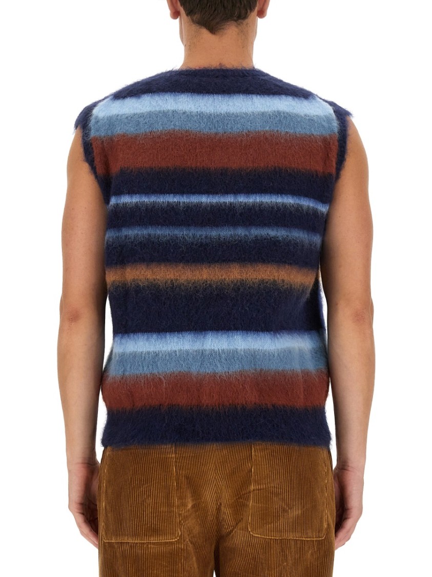 Etro Vest With Stripe Pattern Divers