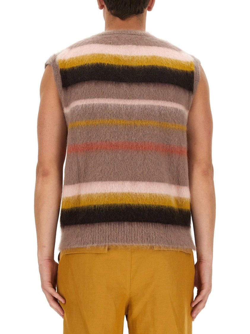 Etro Vest With Stripe Pattern Divers