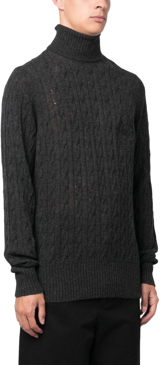 Etro Sweaters Grey Grijs
