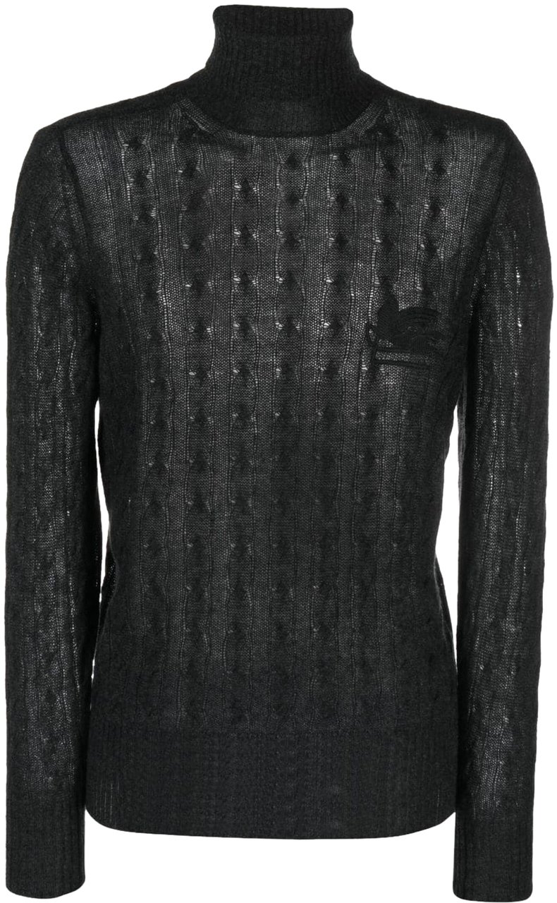 Etro Sweaters Grey Grijs