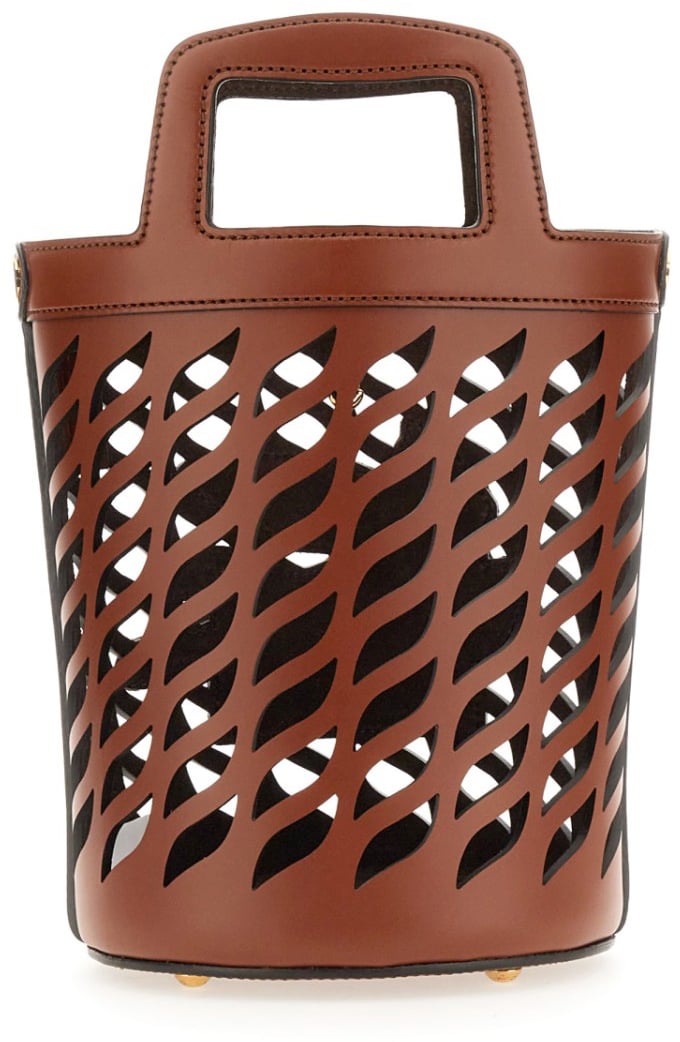 Etro Coffa Bag With Logo Bruin