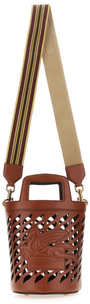 Etro Coffa Bag With Logo Bruin