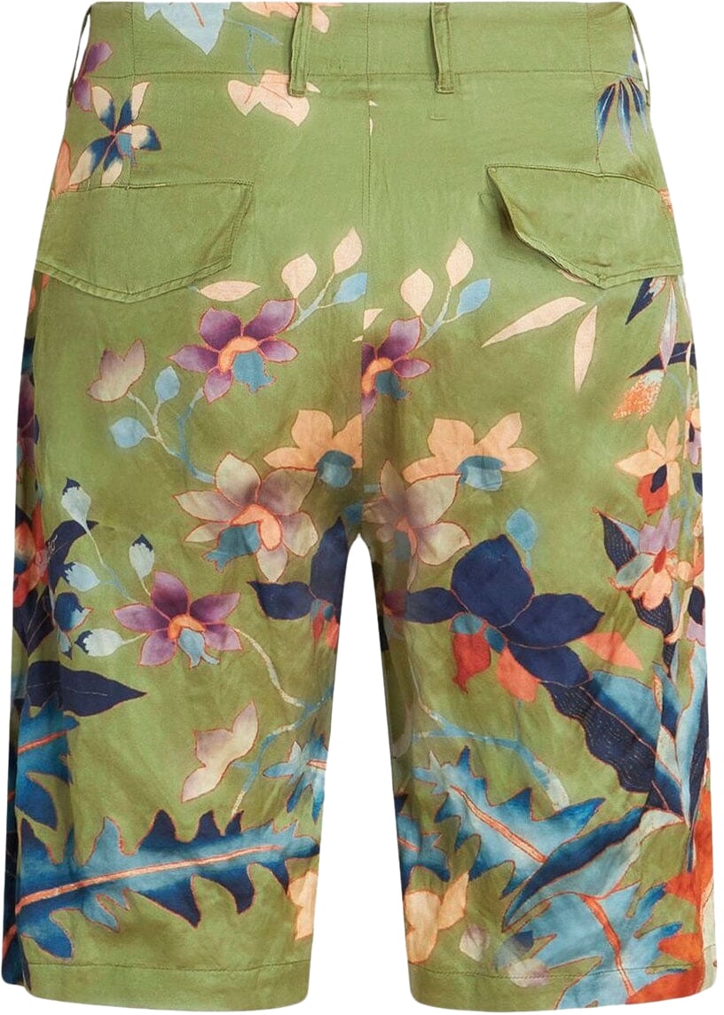 Etro Shorts Green Groen