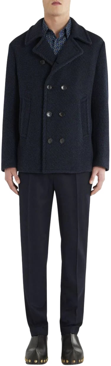 Etro pantalone 1 pince black Zwart