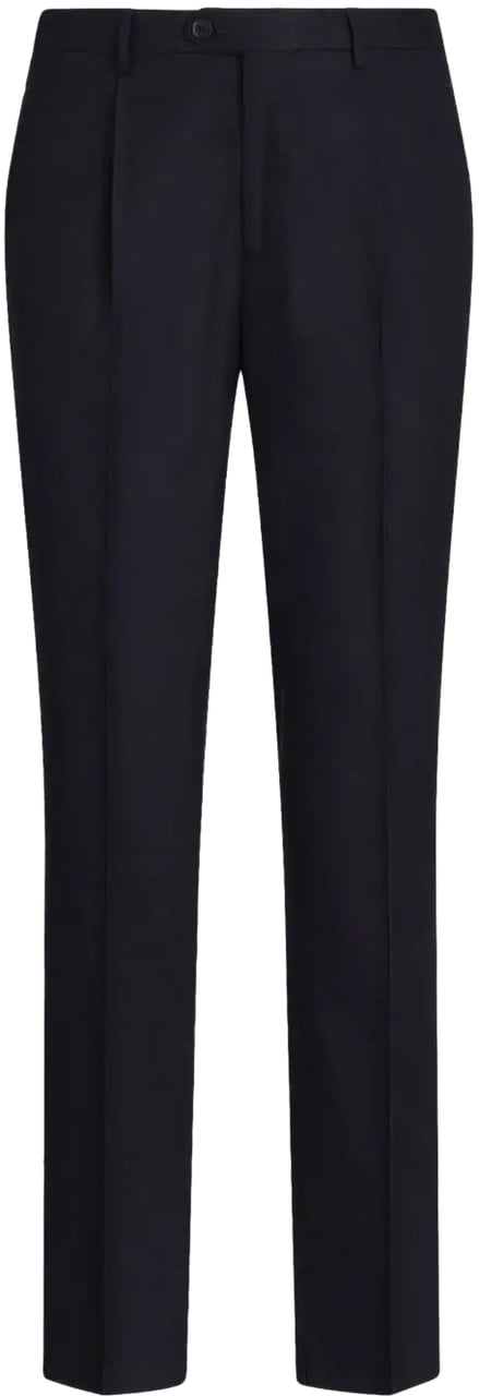 Etro pantalone 1 pince black Zwart