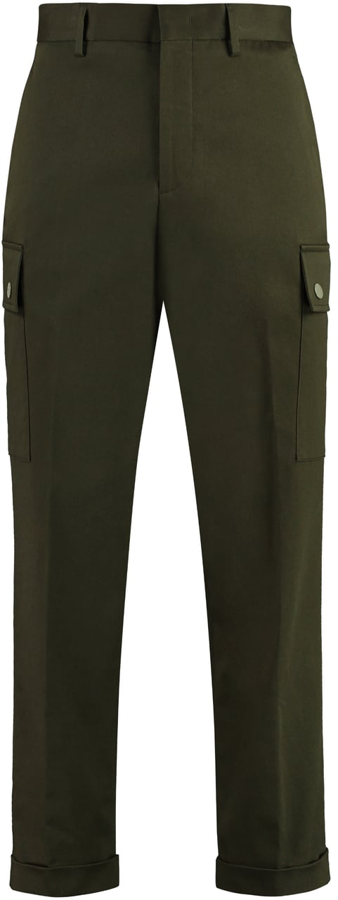 Etro Cotton cargo-trousers Groen