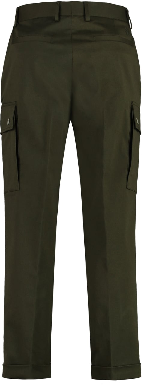 Etro Cotton cargo-trousers Groen