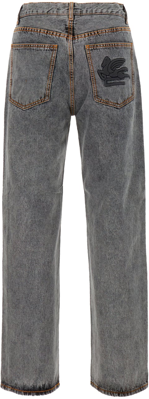 Etro Etro Grey denim jeans Grijs