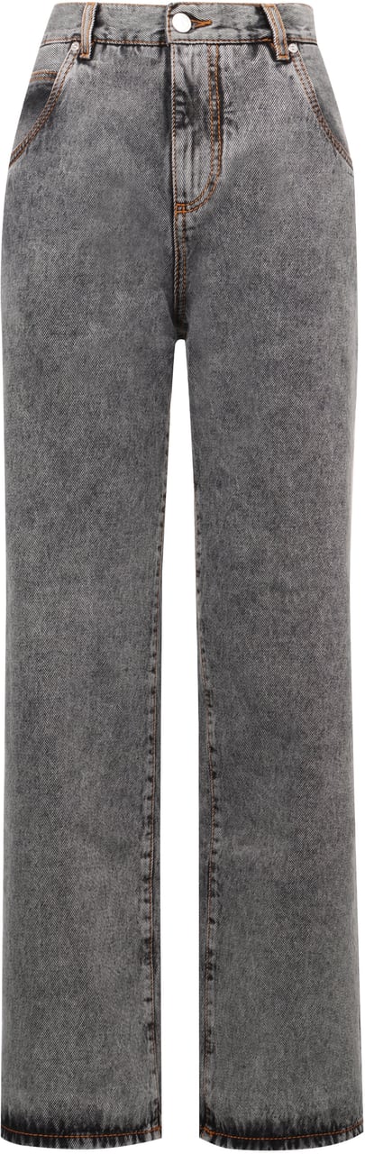 Etro 5-pocket straight-leg jeans Grijs