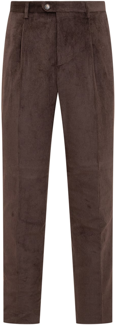 Etro Pantaloni 1 Pince Bruin