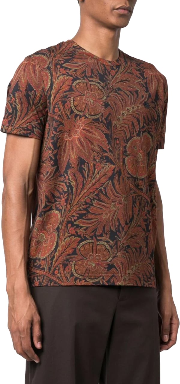 Etro Paisley Print T-shirt Divers