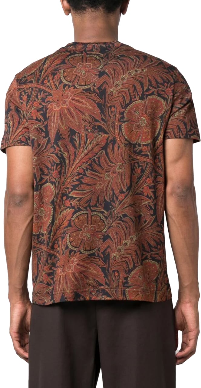 Etro Paisley Print T-shirt Divers