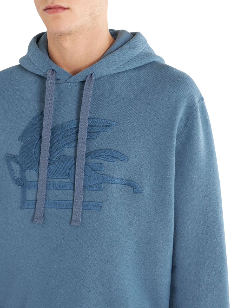 Etro Sweaters Blue Blauw