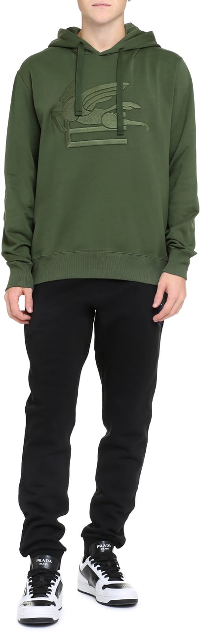 Etro Cotton hoodie Blauw