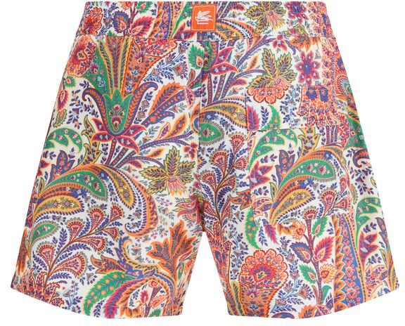 Etro Etro Multicolor Polyester Short And Mini Shorts Divers