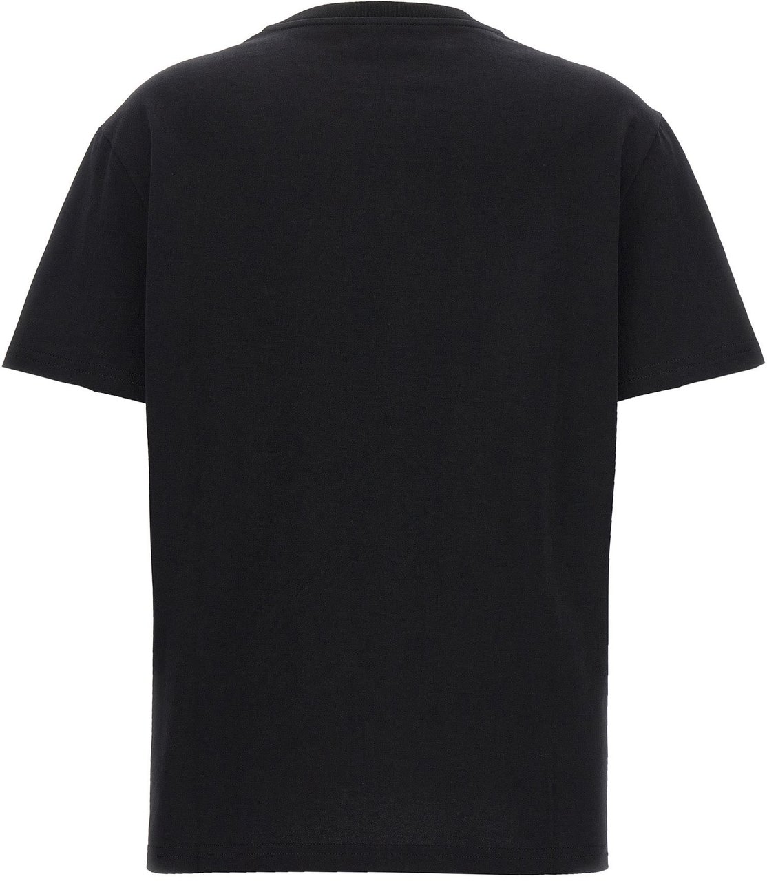 Etro Black Cotton T-Shirt Zwart