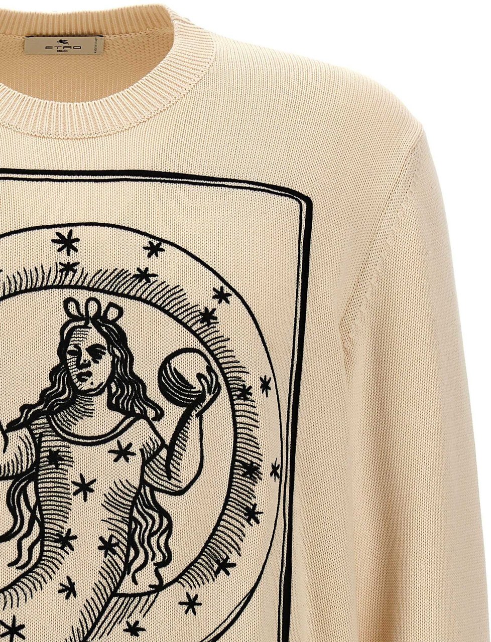 Etro Beige Cotton Cardigan Beige