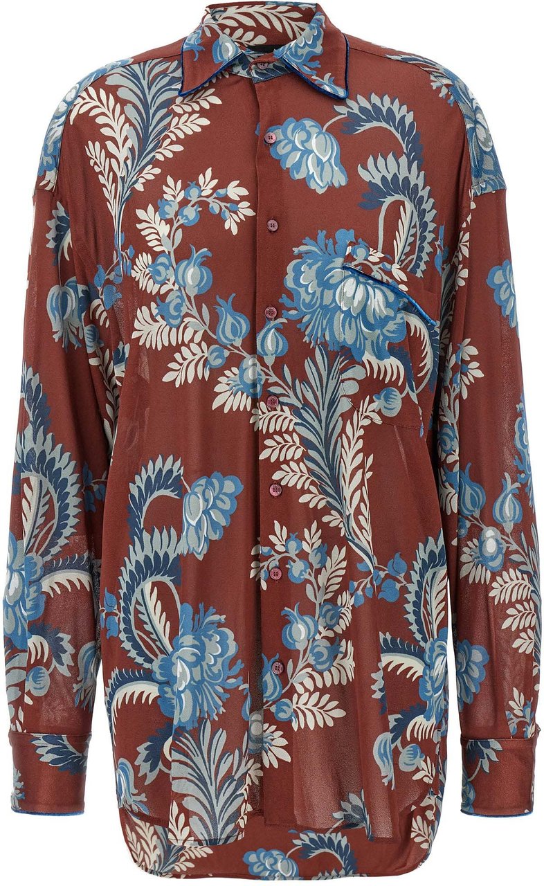 Etro Multicolor Viscose Blouse Divers
