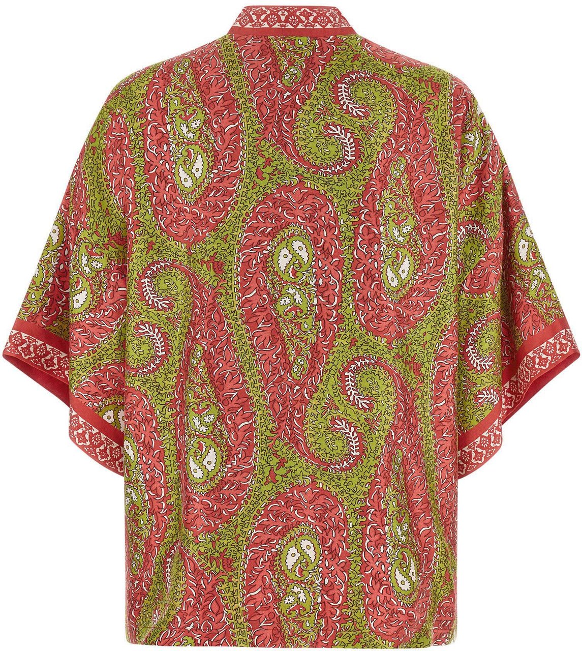 Etro Multicolor Silk Cardigan Divers