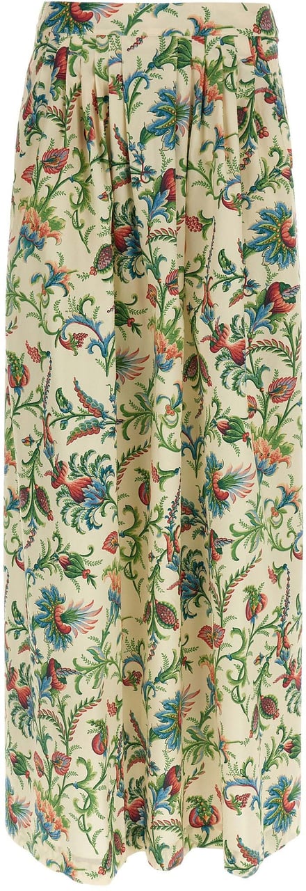Etro Multicolor Cotton Mini Skirt Divers