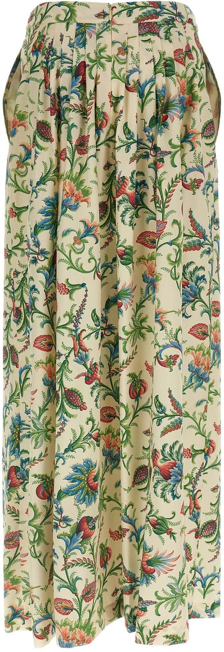 Etro Multicolor Cotton Mini Skirt Divers