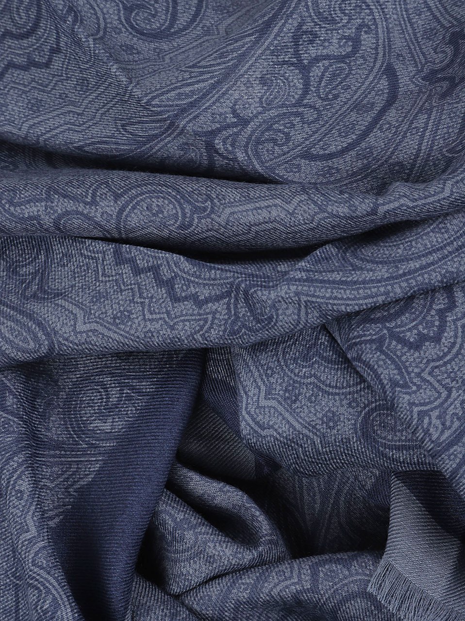 Etro Orfeo Scarf Blue Blauw