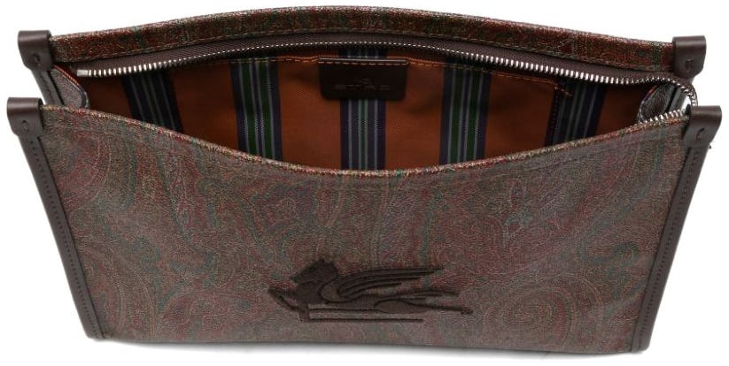 Etro Wallets Brown Bruin