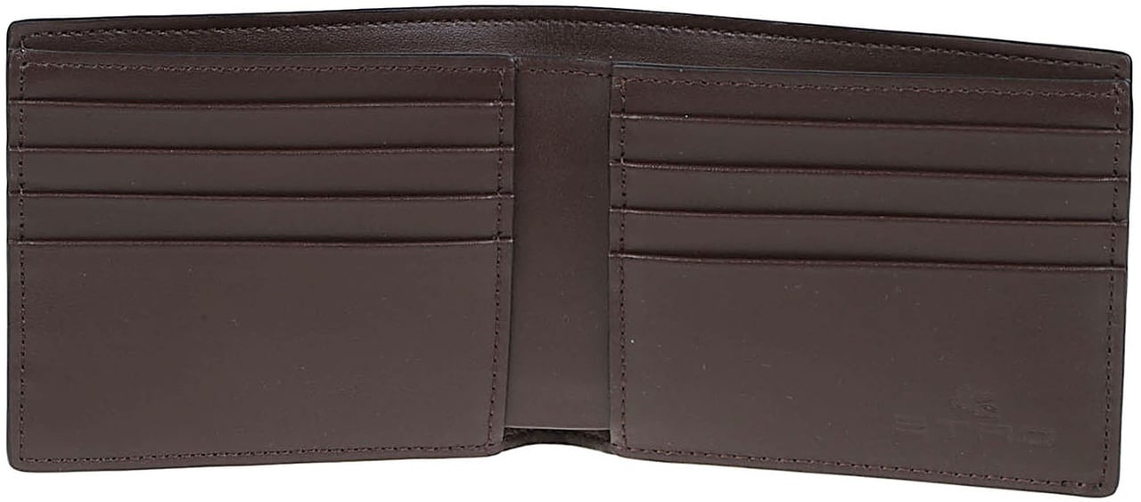 Etro Arnica Wallet Brown Bruin