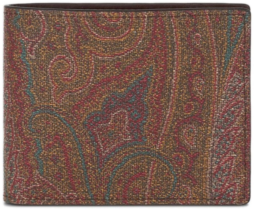 Etro Wallets Brown Bruin