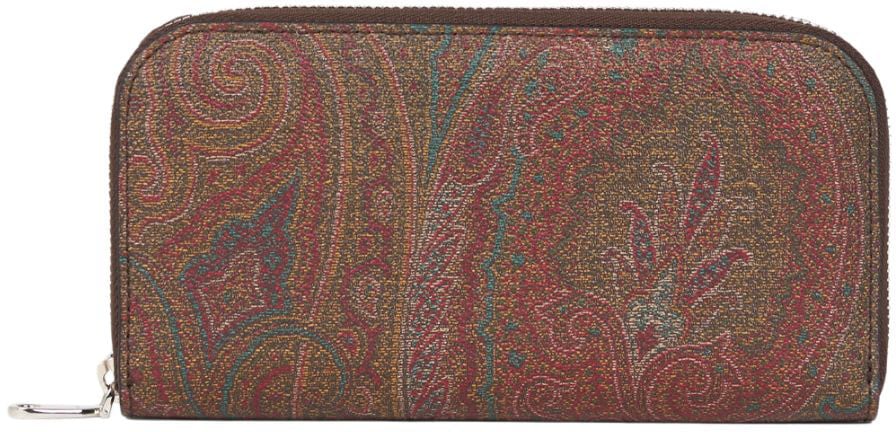 Etro Wallets Marrone Bruin