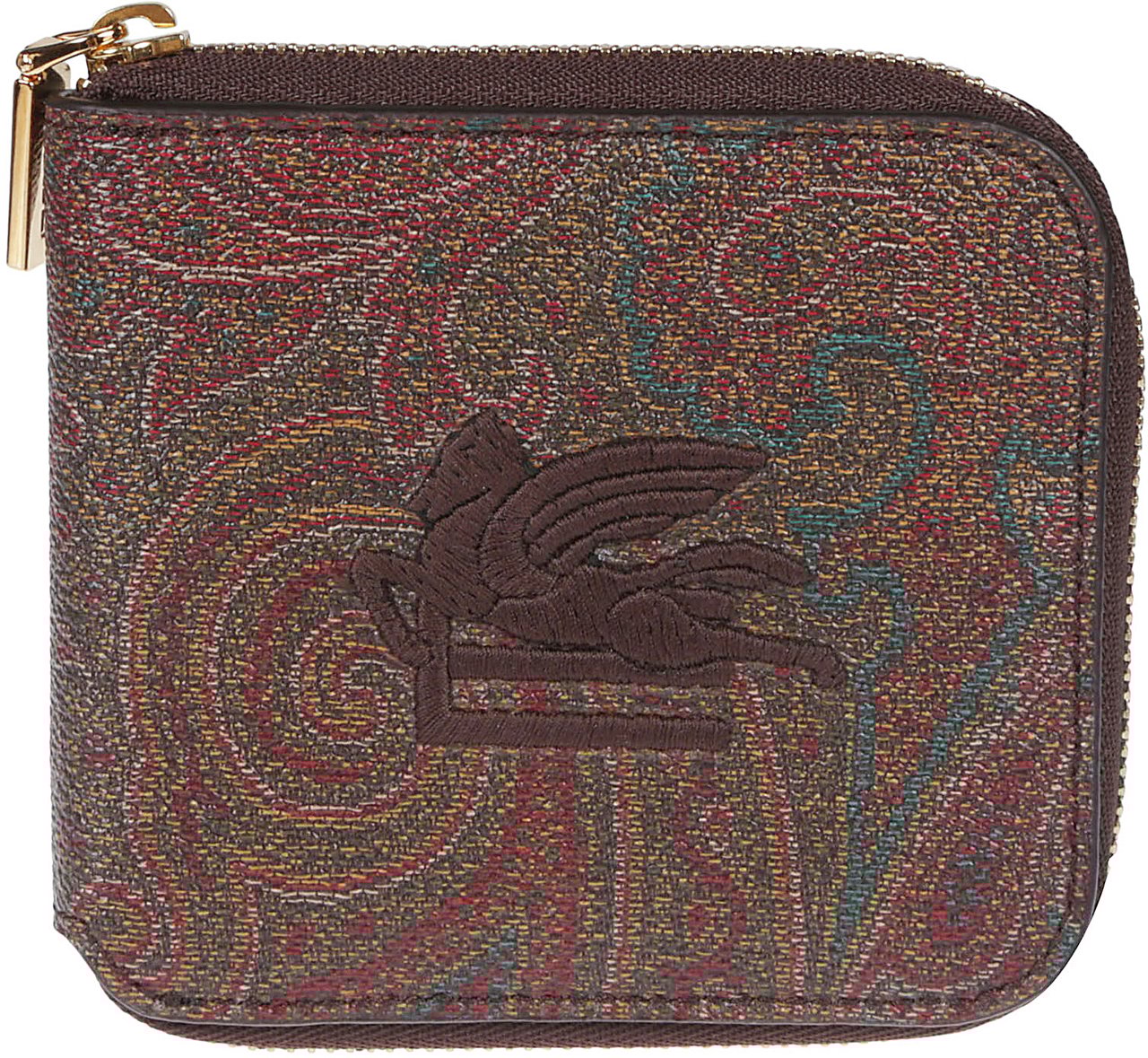 Etro Arnica Wallet Brown Bruin