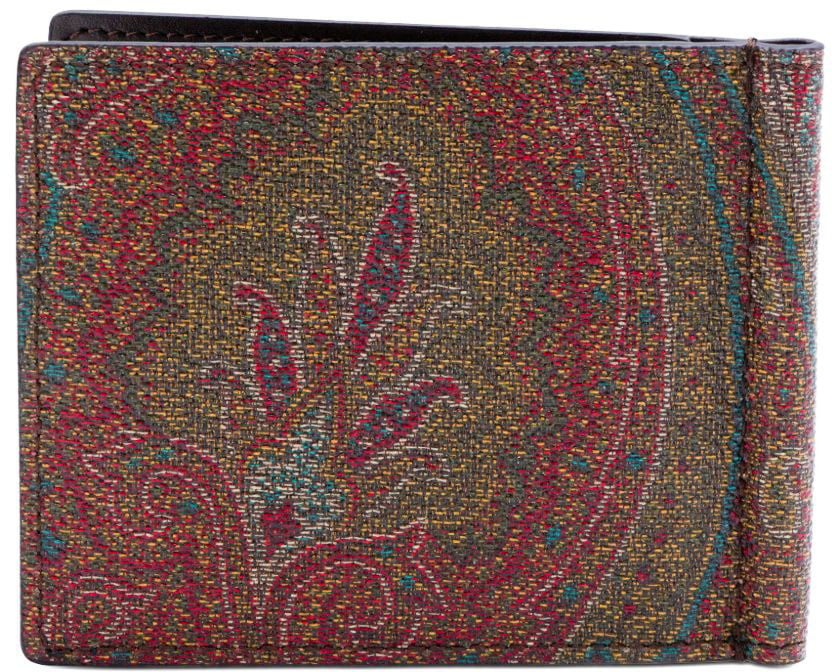 Etro Wallets Brown Bruin