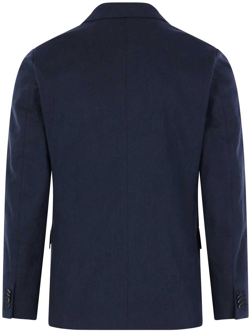 Etro Single-Breasted Stretch Cotton Drill Etro Jacket Blauw