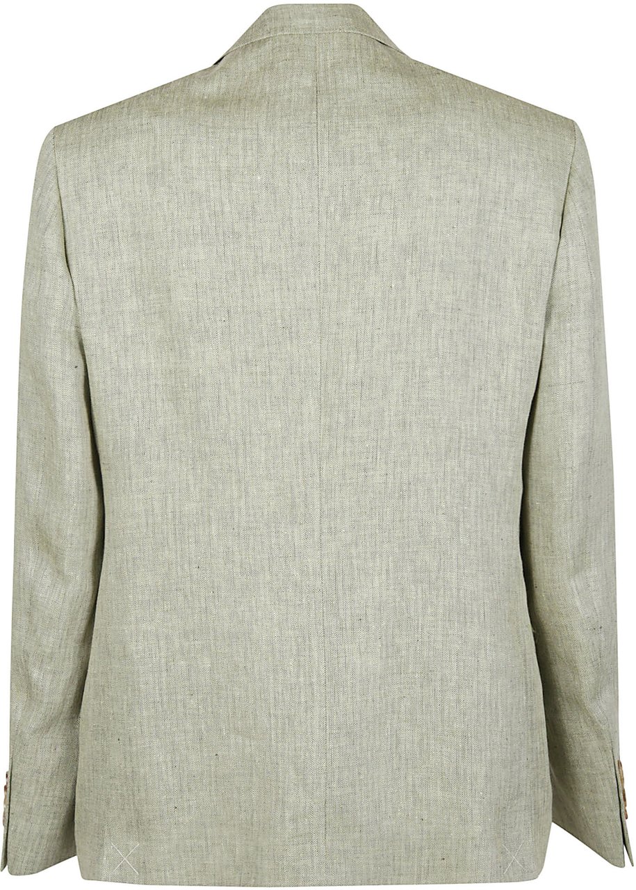 Etro Roma Sport Single Breated Jacket Green Groen