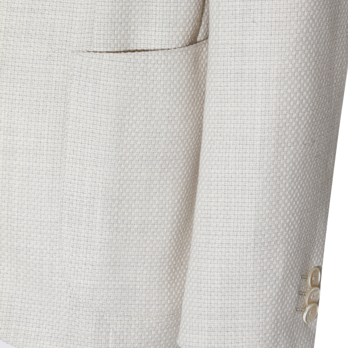 Etro Classic Tailored Beige Blazer with Textured Weave Neutraal