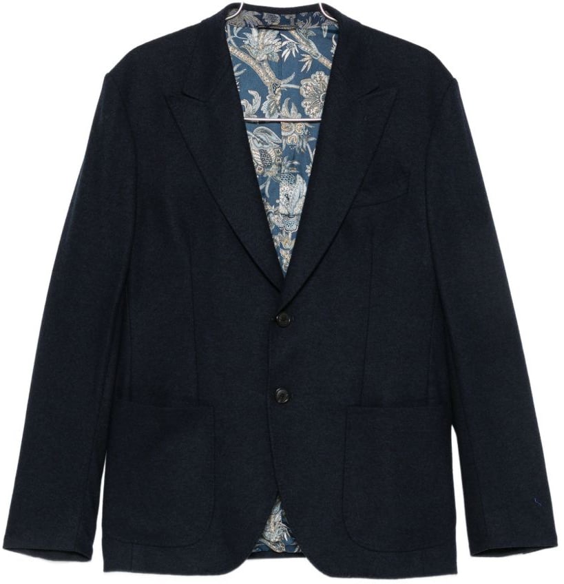 Etro Jackets Navy Navy