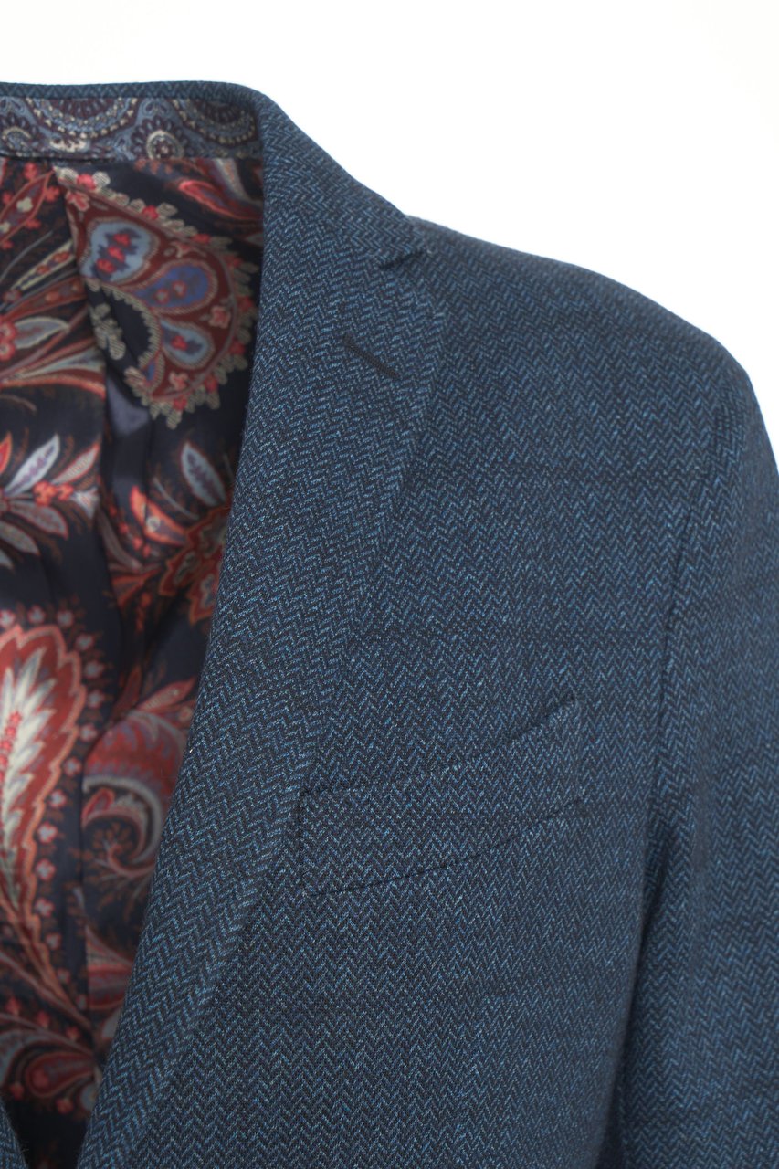 Etro Blazer Blauw