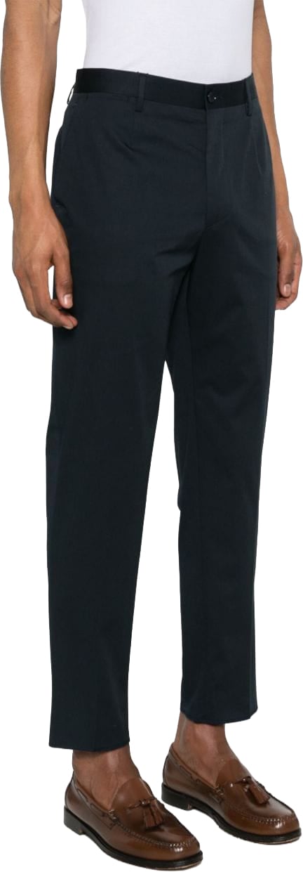 Etro Trousers Blue Navy