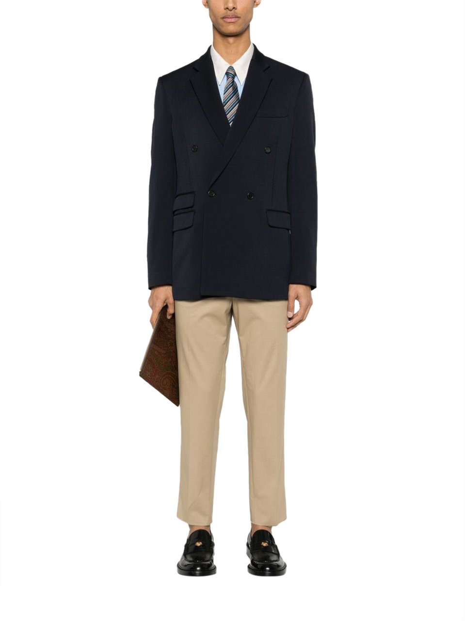 Etro Trousers Beige Beige