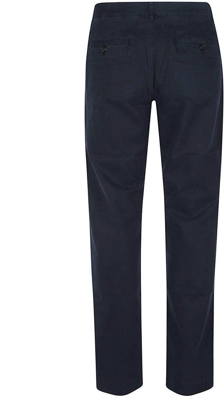 Etro Garment Dye Chino Pant Blue Blauw