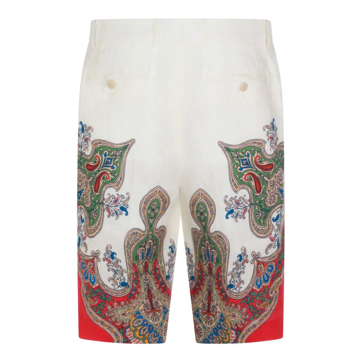 Etro Ornate Paisley-Patterned Etro Shorts Wit