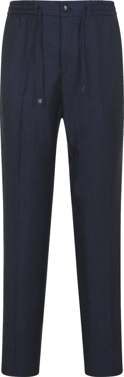 Etro Etro Wool And Linen Pants Divers