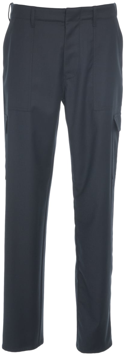 Etro Pantaloni cargo in lana Blauw