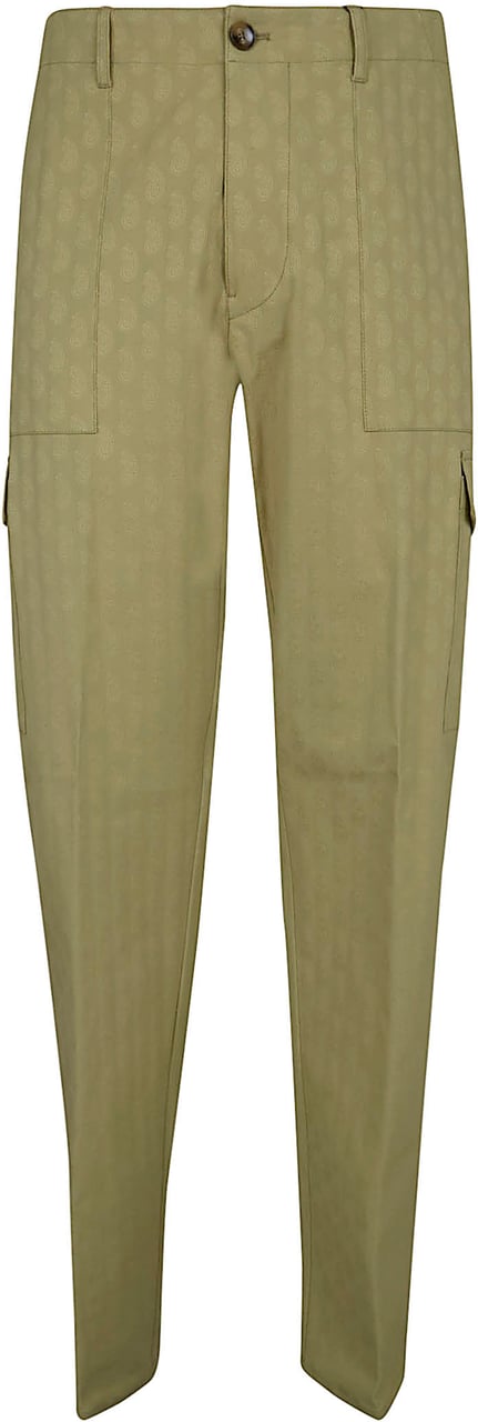 ETRO CARGO TROUSERS Maroon