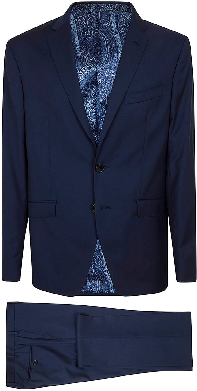 ETRO SUIT ROMA Lichtblauw
