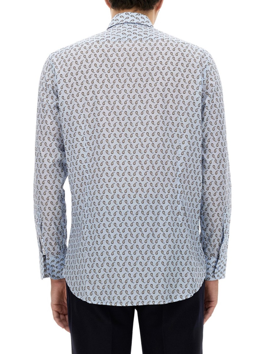 Etro "Rome" Shirt Blauw