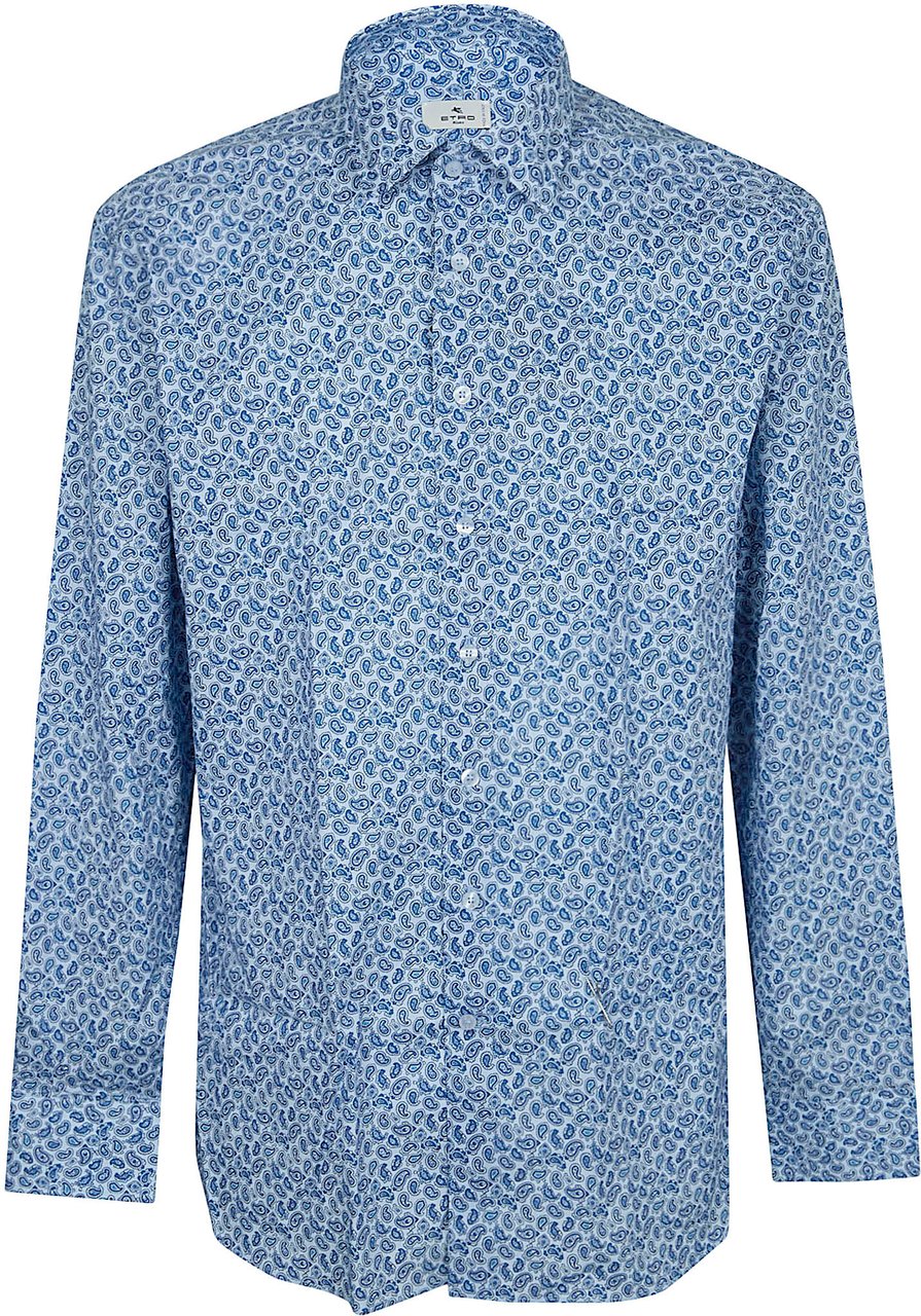 ETRO SHIRT ROMA Lichtblauw