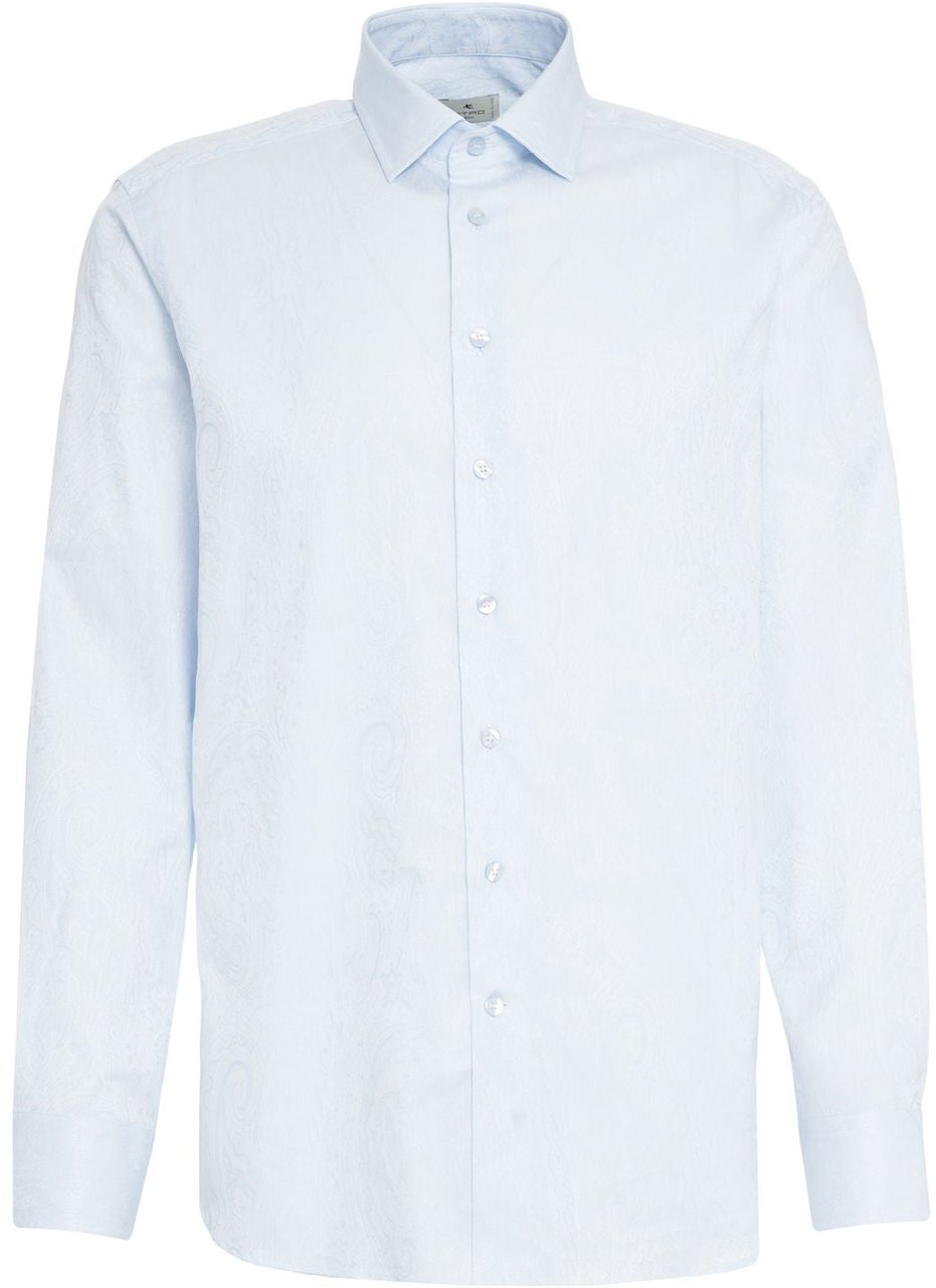 Etro Cotton shirt Blauw