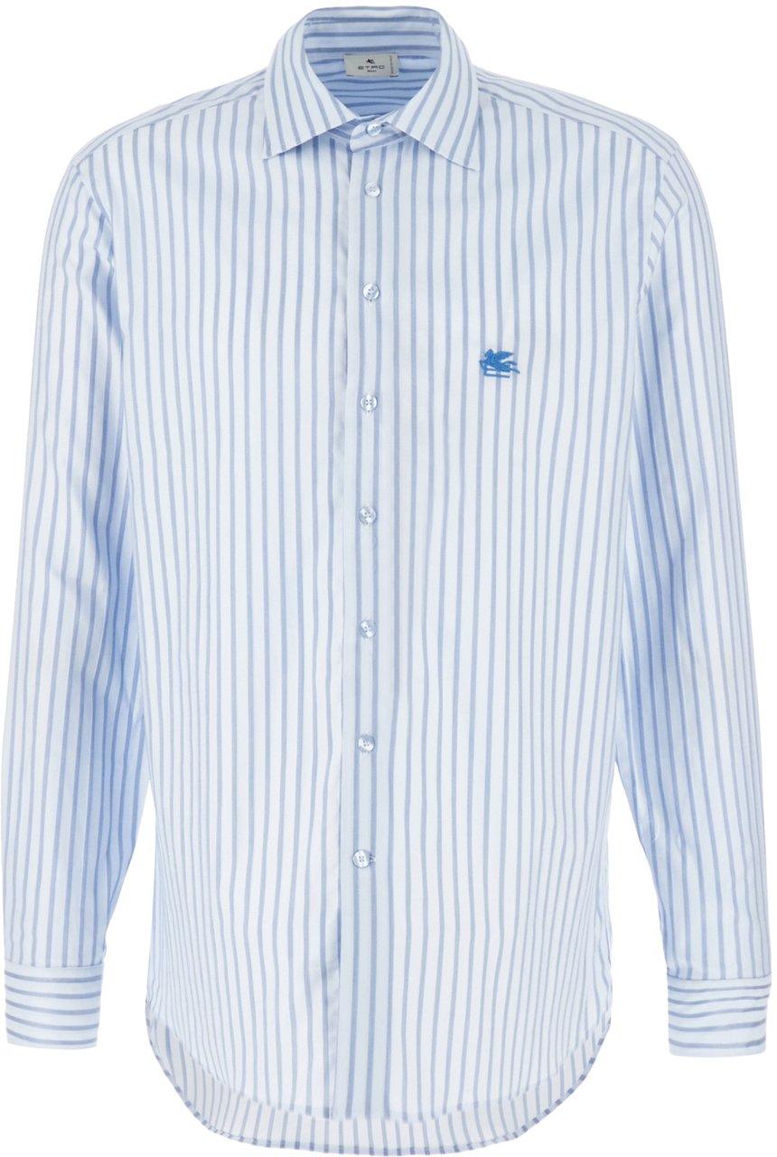 Etro Etro Embroidered cotton shirt Divers